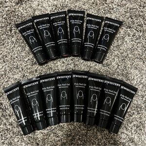 Black Poly Nail Gel Set